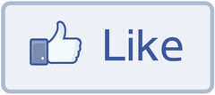 Facebook like button big