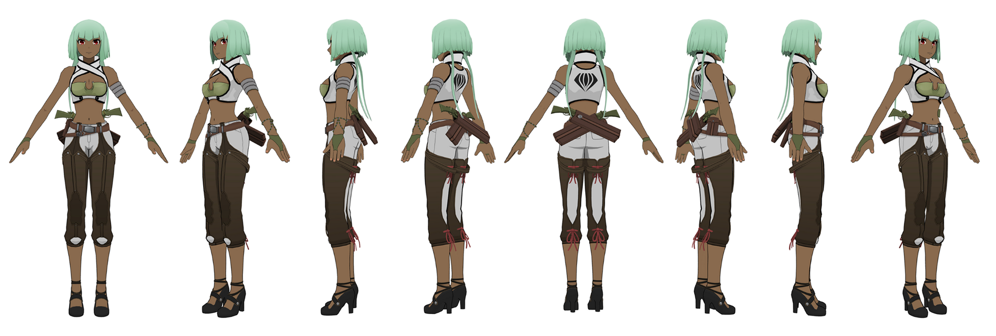 rwby emerald figure