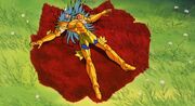 Aphodite derrotado por Ikki.jpg