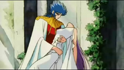 Abel sosteniendo en sus brazos a atena.png