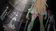 Ionia frente a Kouga y yuna