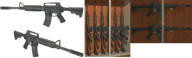 File:M4A1 in model viewer and Friendly Fire in Saints Row 2.png