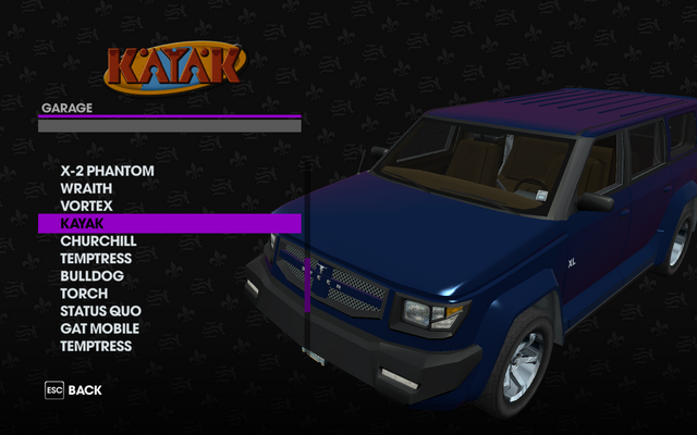 File:Kayak in the Garage in Saints Row The Third.png