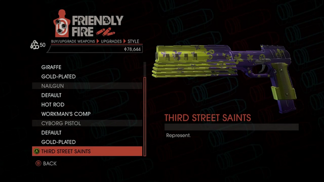 File:Weapon - SMGs - Rapid-Fire SMG - Cyborg Pistol - Third Street Saints.png