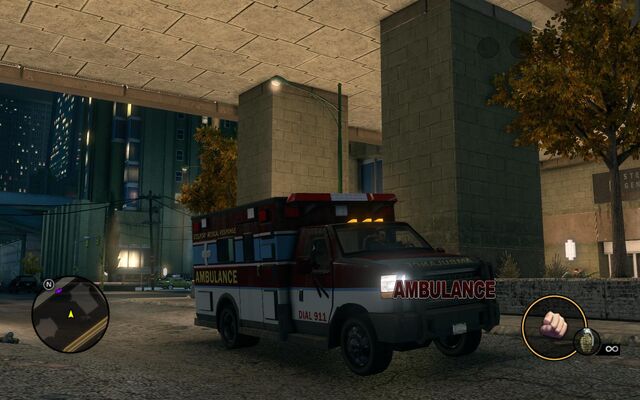 File:Ambulance - front right with logo in Saints Row The Third.jpg