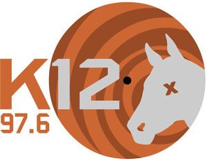 K12 FM 97.6 logo
