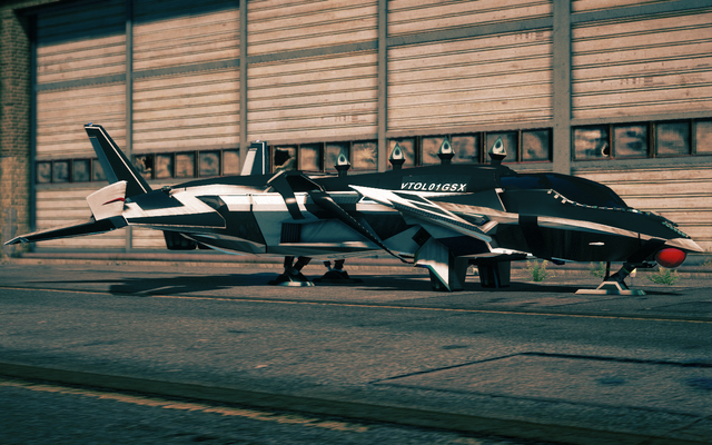 File:Naughty F-69 VTOL - front left parked.png