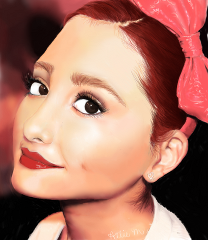 File:Fan Art of Ariana Grande.png