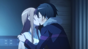 Beso de Kazuto y Asuna en el hospital.png