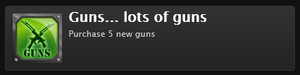 Guns... lots of guns