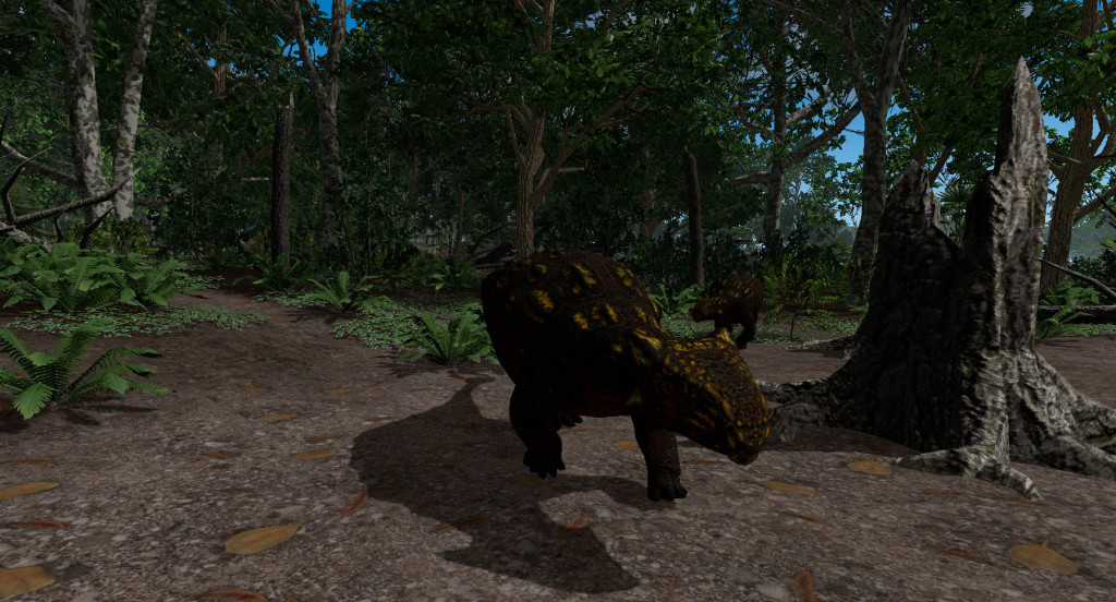 ankylosaurus saurian