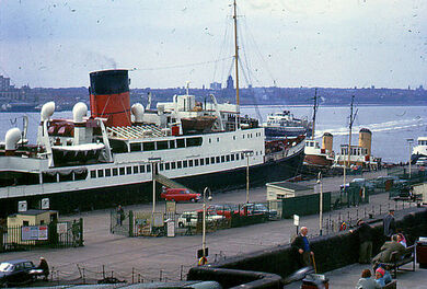 Liverpool Pier Head 1962