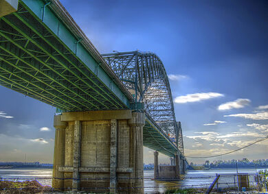 Hernando de Soto Bridge HDR