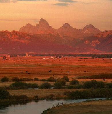 Teton Sunset