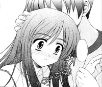 Makoto pulls Kotonoha