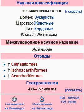 Акантоды