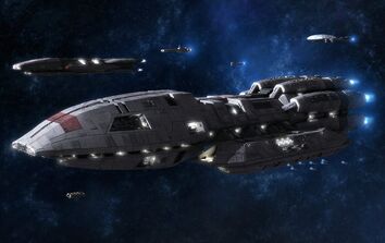 Battlestar Galactica Pegasus by killer7ben