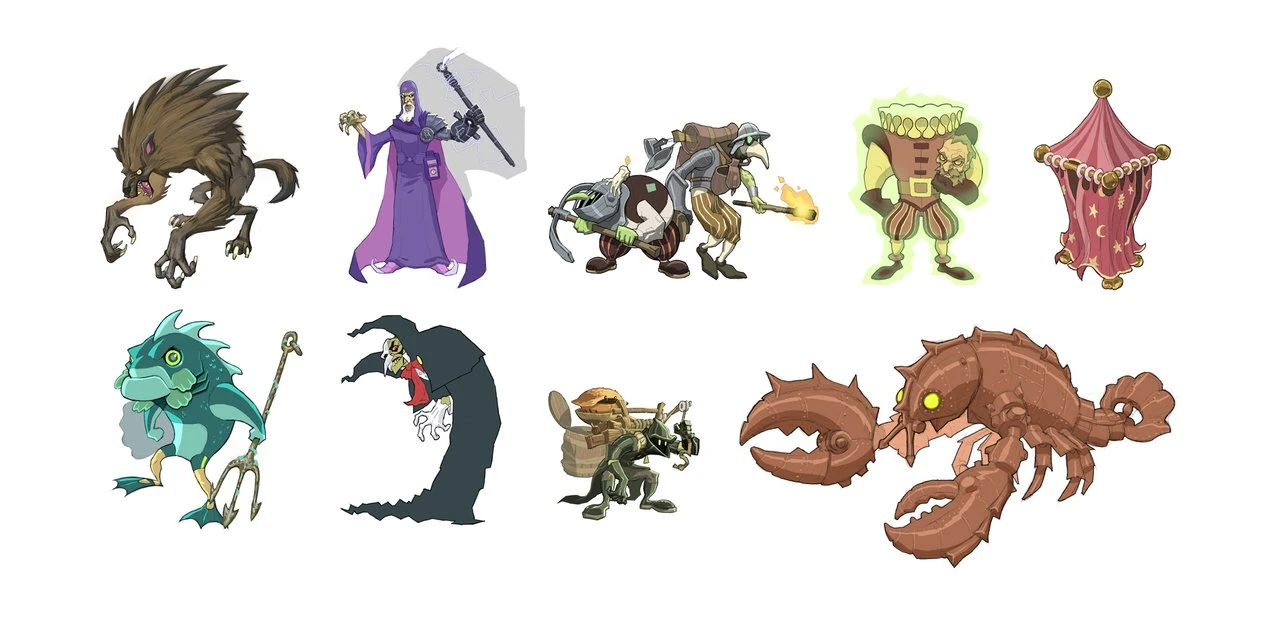 Картинки всех монстров из doors