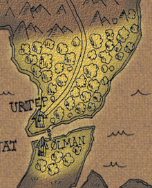 Woods of urtep map