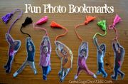 Fun photo bookmarks