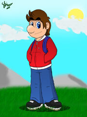Teen Mario by mariotime92