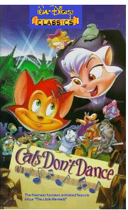 Cats Don't Dance VHS