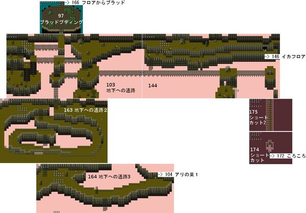 RyonaRPG - Rock mountain cave map 2