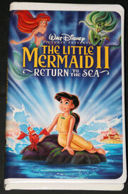 The little mermaid ii return to the sea on vhs