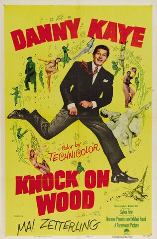 File:1954 - Knock on Wood Movie Poster.jpg