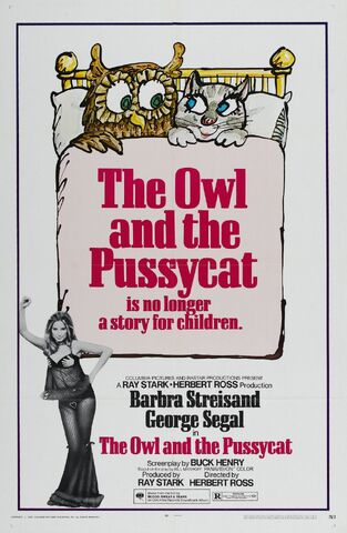 File:1970 - The Owl and the Pussycat Movie Poster -1.jpg