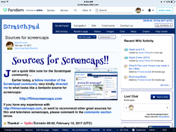 Sources for screencaps