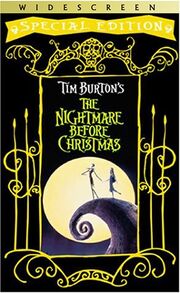 The nightmare before christmas widescreen vhs