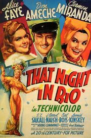 1941 - That Night in Rio Movie Poster