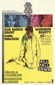 1962 - All Fall Down Movie Poster