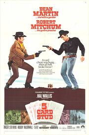 1968 - 5 Card Stud Movie Poster
