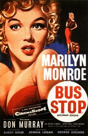 1956 - Bus Stop Movie Poster