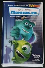 Monsters inc vhs