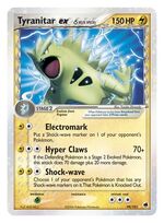 EX-15 099 Tyranitar ex