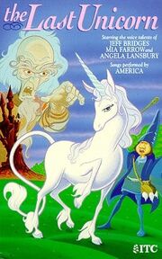 The last unicorn vhs