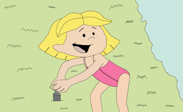 File:Emily Elizabeth being pleased about Andy Loshure getting soaked by Wet Clifford.png
