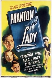 1944 - Phantom Lady Movie Poster