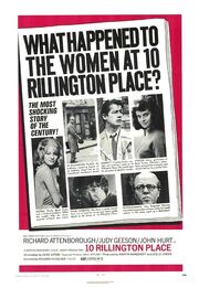 1971 - 10 Rillington Place Movie Poster