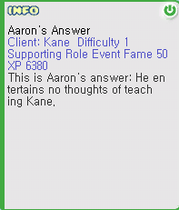 Aaron's Answer
