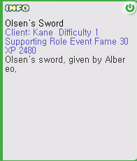 Olsen's Sword
