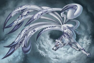 White kitsune 2