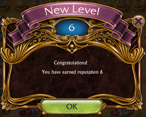 Reputation Level Up Window 006 window
