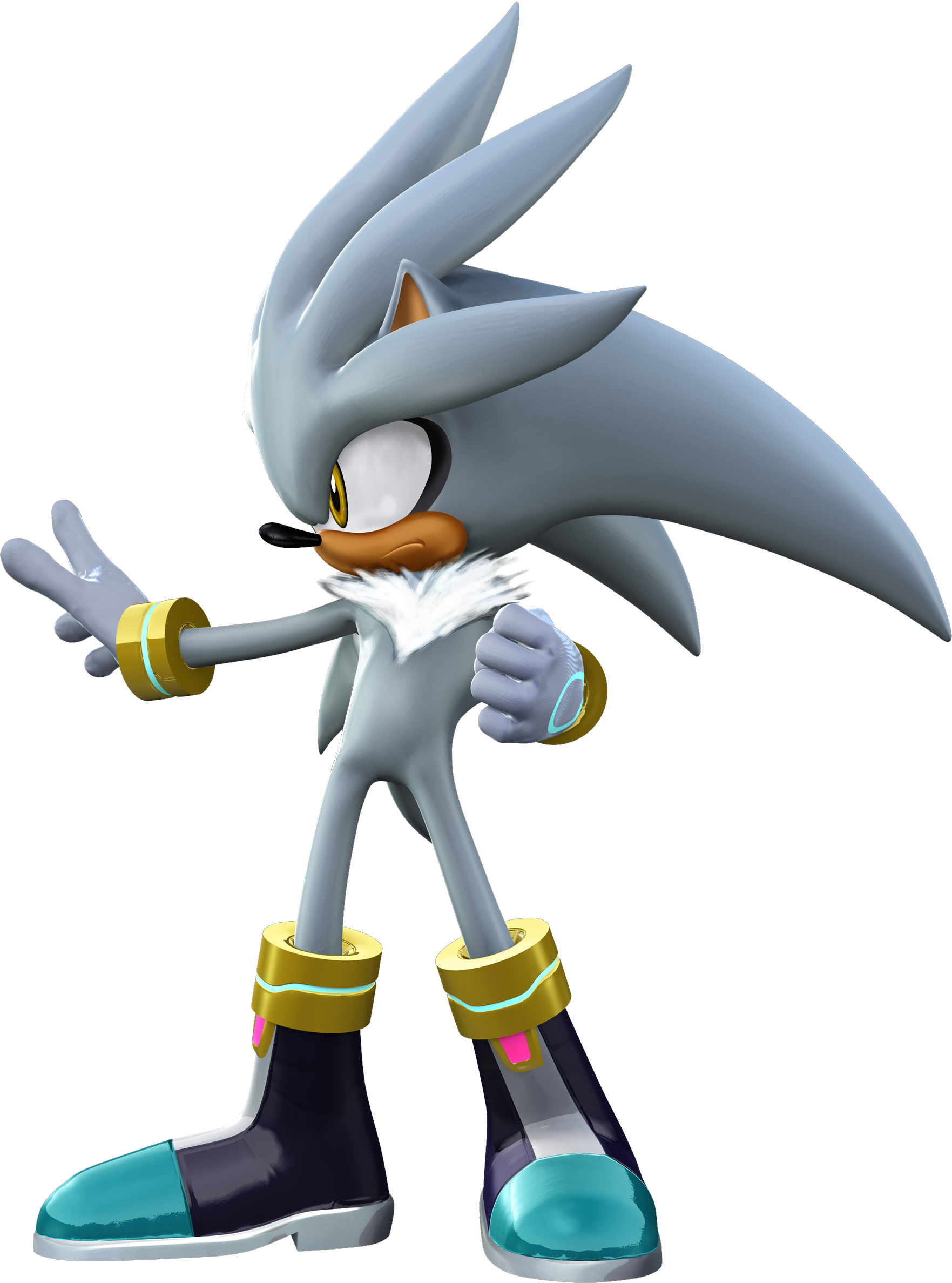 Silver the hedgehog Minecraft Skin