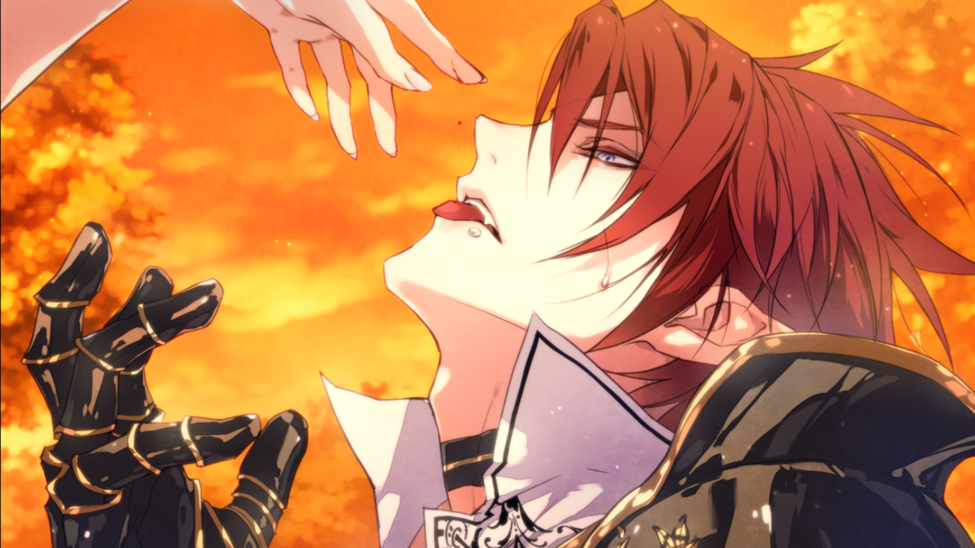 Sengoku Night Blood Game English Image - Shibata Katsuie Awakening CG.png | Sengoku Night Blood English