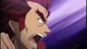 Genjuro punches rock