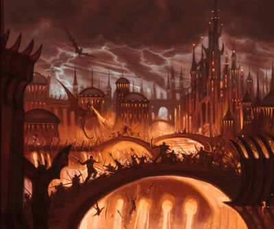 City of Brass fight by William O-Connor-Dungeon Magazine 174 (01-2010).jpg